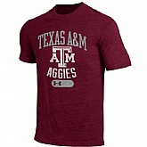 Texas Ax26M Aggies Under Armour Tri-Blend Short Sleeve WEM T-Shirt - Maroon,baseball caps,new era cap wholesale,wholesale hats